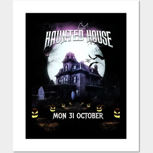 HAUNTED HOUSE Posters and Art